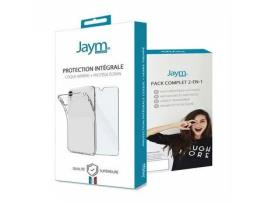 Pack Capa + Película para iPhone 12 Pro Max (6.7) JAYM Plano 2.5D