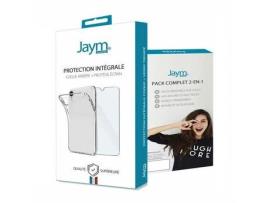 Pack Capa + Película para iPhone 12 Mini (5.4) JAYM Plano 2.5D