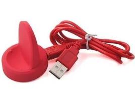 Carregador sem Fios Smartwatch JGB 32861464178-Red (2A - Sem Fios - Rosa)