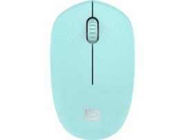 Rato FD i210 (Wireless - Casual e Regular - 1600 dpi - Verde)