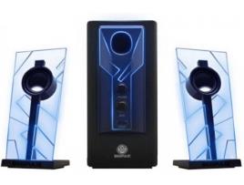 Coluna GO GROOVE Basspulse 2.1 K (Azul - 40 W)