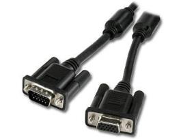 Cabo de Vídeo CONNECTLAND (VGA - 10 m - Preto)