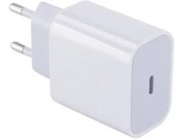 Carregador Fast Charge G4M para iPhone 13 Pro (20W - Type C - Branco)