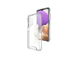 Capa acrilico  certificação militar MIL-STD 810G com suporte multifunções para Samsung Galaxy A32 5G Transparente
