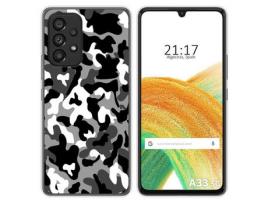 Capa para Samsung Galaxy A33 5G TUMUNDOSMARTPHONE Desenhos Snow Camuflagem Multicor