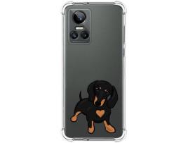 Capa para Realme GT Neo 3 5G TUMUNDOSMARTPHONE Desenhos Anti golpes Cães 04 Multicor