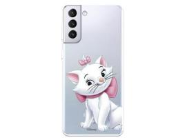 Capa para Samsung Galaxy S21 Plus Oficial da Disney Marie Silhueta - Os Aristogatos