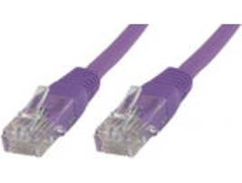 Cabo de Rede MICROCONNECT (RJ45 - 20 cm - Roxo)