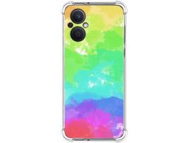 Capa para Oppo A96 5G TUMUNDOSMARTPHONE Desenhos Anti golpes Aquarela 03 Multicor