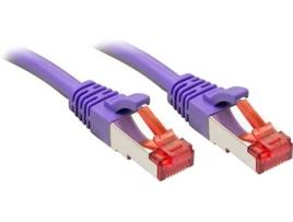 Cabo de Rede LINDY (RJ45 - 15 m - Roxo)