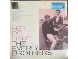 Vinil The Everly Brothers - Hey Doll Baby [Vinil Azul Bebé] Edição Limitada