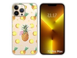 Capa iPhone 13 Pro Max (6.7) TUMUNDOSMARTPHONE Desenhos Transparente Multicor