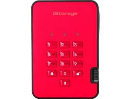 Disco SSD Externo ISTORAGE diskAshur 2 (2 TB - USB 3.1 - 294 MB/s)