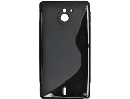 Capa Sony Xperia sola MDA TPUSOXPERIASOLANOIR Preto