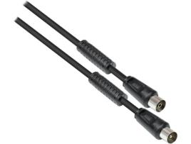 Cabo de Antena ALCASA (Coaxial - 3 m - Preto)