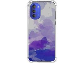 Capa Motorola Moto G51 5G TUMUNDOSMARTPHONE Desenhos Antichoque Aquarela 09 Multicor
