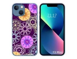 Capa iPhone 13 Mini (5.4) TUMUNDOSMARTPHONE Desenhos Multicor