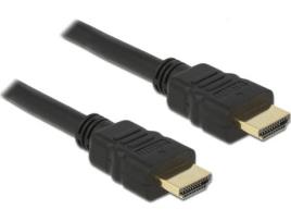 Cabo HDMI DELOCK (1 m - Preto)