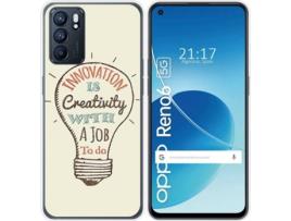 Capa Oppo Reno 6 5G TUMUNDOSMARTPHONE Creativity