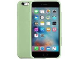 Capa iPhone 6, 6s WJS Silicone Verde