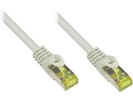 Cabo de Rede ALCASA (RJ45 - 50 cm - Cinzento)