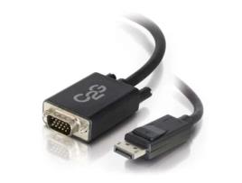 Cabo de Vídeo Adaptador C2G 84333 1m DisplayPort VGA