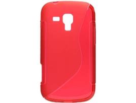 Capa Samsung Galaxy Trend MDA TPUSGS7560ROU Vermelho