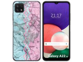 Capa Samsung Galaxy A22 5G TUMUNDOSMARTPHONE Desenhos Multicor