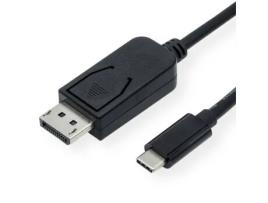 Cabo VALUE (USB-C e DisplayPort - 1m - Preto)
