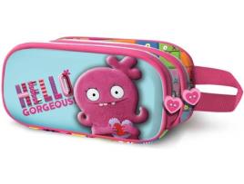 Estojo Duplo UGLY DOLLS Heart 3D (Multicor - 10x22.5x7cm)