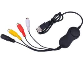 Conversor de captura de áudio e vídeo LUBI Ezcap158