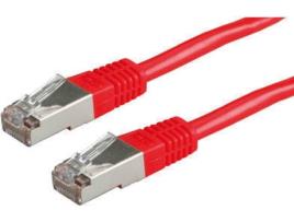 Cabo de Rede VALUE (RJ45 - 50 cm - Vermelho)