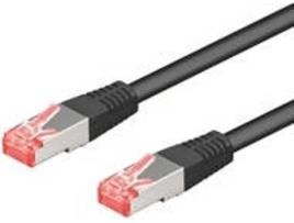 Cabo de Rede DIGITUS (RJ45 - 2 m - Preto)