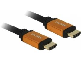 Cabo HDMI DELOCK (2 m - Preto)