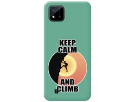 Capa Realme C11 2021 TUMUNDOSMARTPHONE Silicone Líquida Desenhos Verde