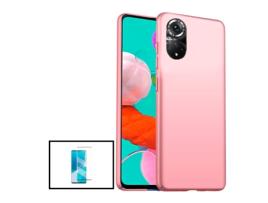 Kit Película de Vidro Temperado Gorilasglass + Capa Rígida e Fina para Huawei Nova 9 Rosa