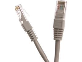 Cabo de Rede DIGITALBOX (RJ45 - 25 cm - Cinzento)