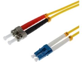 Cabo Fibra Ótica HELOS (LC - ST - 2 m - Amarelo)