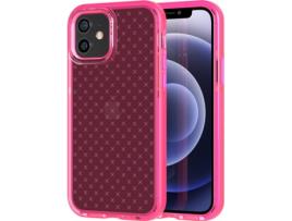 Capa Apple iPhone 12 Mini TECH-21 EvoCheck (Rosa)