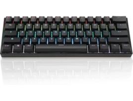 Teclado Gaming ANNE Pro 2 (Membrana - Wireless - Inglês - Preto)