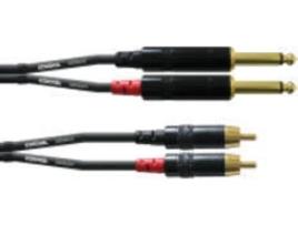 Adaptador CORDIAL CFU 1.5 PC (Jack 6.3mm - Preto)