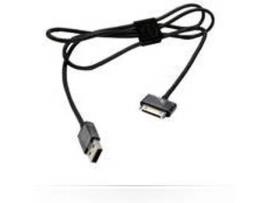 Cabo MICROSPAREPARTS MSPP2927 (USB - Samsung 30-pin - Preto)