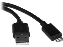 Cabo de Dados TRIPP LITE (Lightning - USB A - 1 m - Preto)