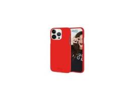 Jaym - Carcasa De Silicona Soft Feeling Roja Para Apple Iphone 14 Pro Max - Acabado De Silicona - Tacto Ultra Suave