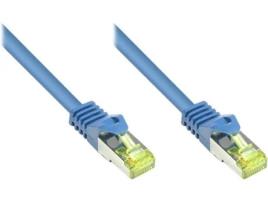 Cabo de Rede ALCASA (RJ45 - 25 cm - Azul)