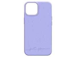 Capa para iPhone 13 Mini JUST GREEN violeta reciclável