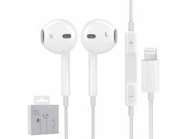 Auriculares Earpods com Certificado Mfi Ipad Air 2019