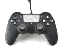 Comando PS4 STEELPLAY MetalTech Preto (Wireless)