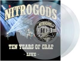 VINIL Ten Years Of Crap - Live Edição Limitada [CAPA DUPLA] de Nitrogods