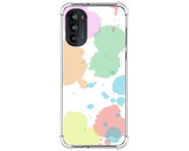 Capa Silicone Antigolpes para MotoroA Moto G52 4G Desenho AquareA 05